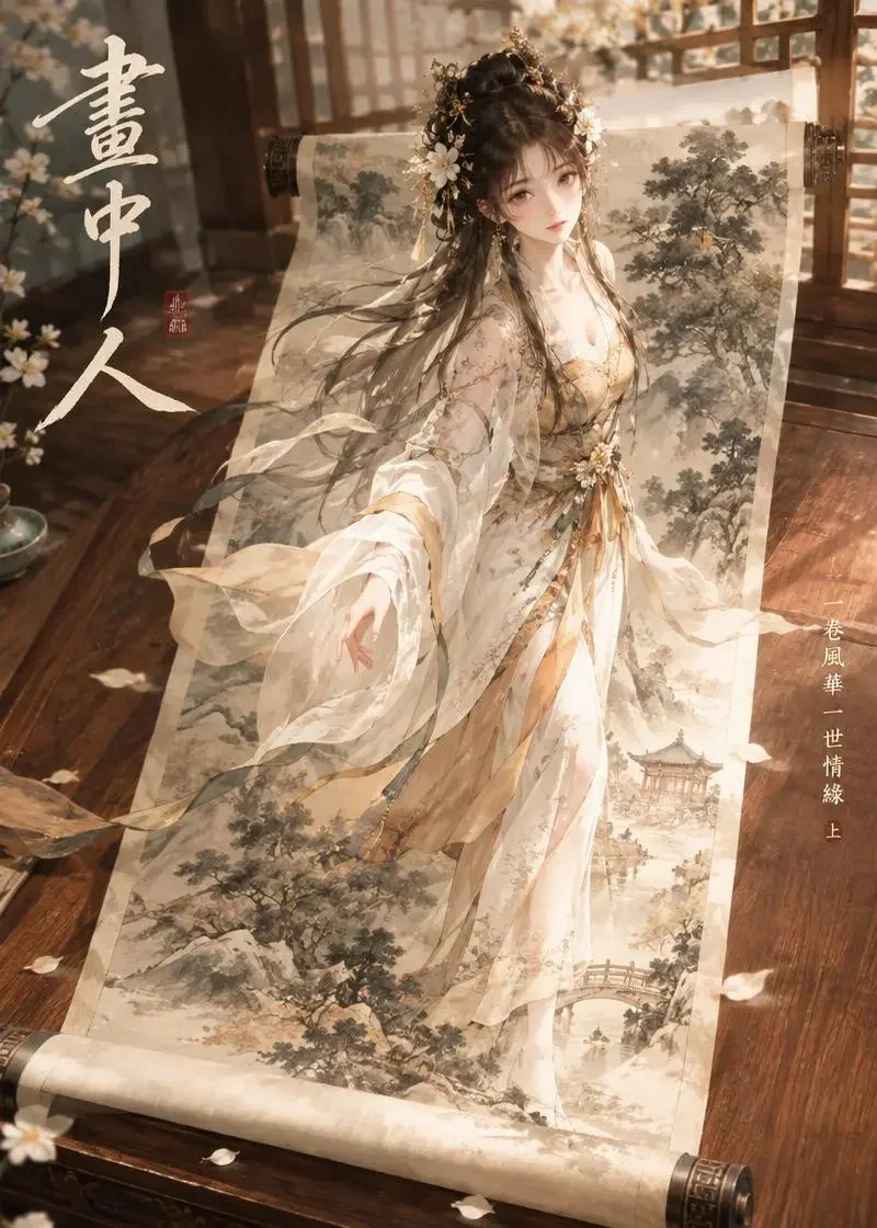 画中人的第七天 同人漫画封面海报