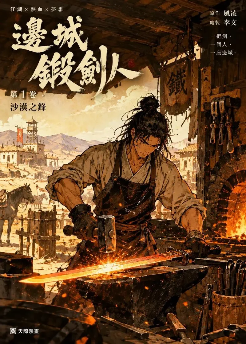 边城铸剑师的第九十九锤 同人漫画封面海报