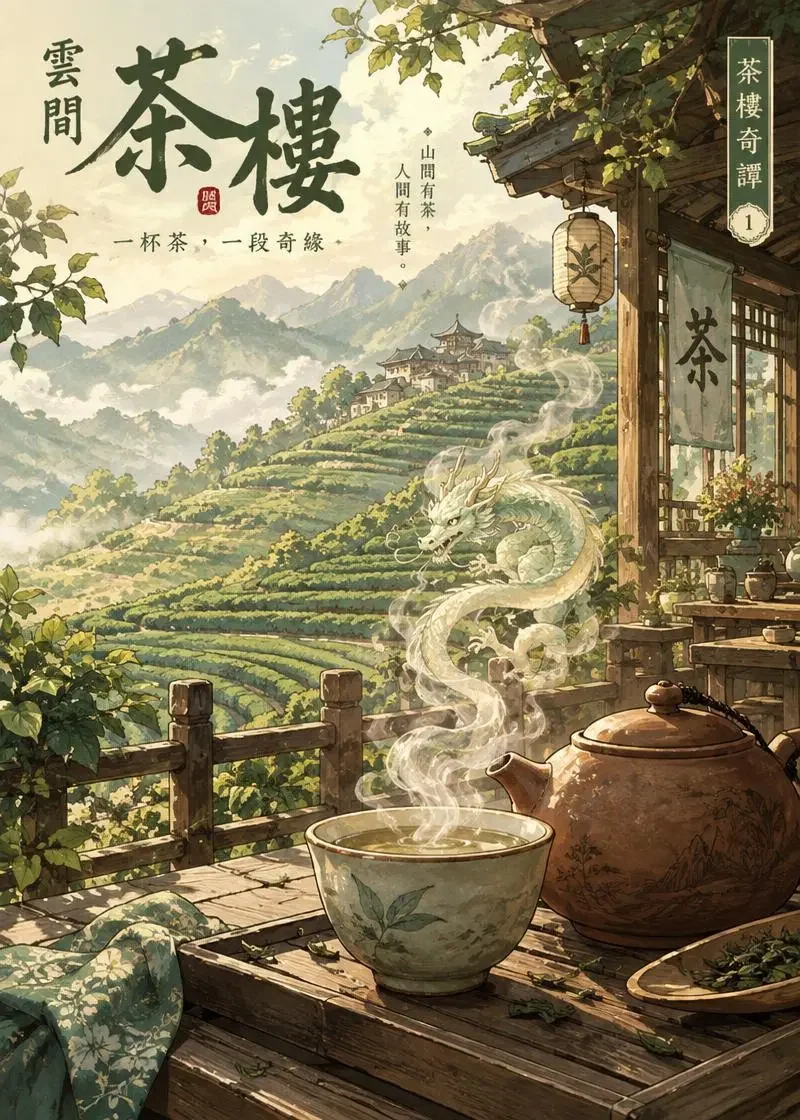 龙井村茶馆奇谭 同人漫画封面海报